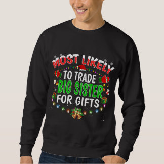 Moletom Mais Provável Para Trocar A Grande Irmã Santa Hat