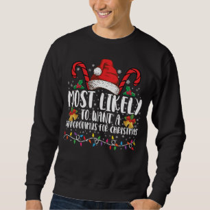 Moletom Mais Provável Que Queira Um Hipopótamo No Natal