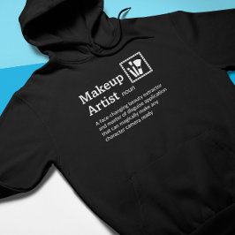 Moletom Makeup Artist Definition Dark Mode - Film Crew