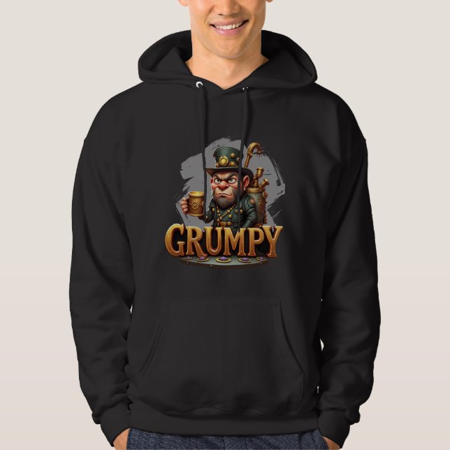 Moletom Mal-Humorado – Moletom de atitude engraçad (Frente)