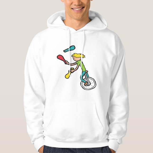 Moletom Malabarista de monociclo (Frente)