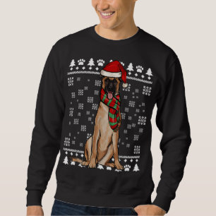 Moletom Malinoi Belga Cão Santa Hat Natal Feio Natal