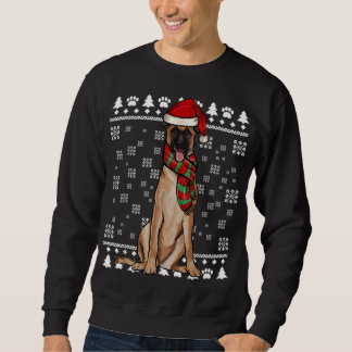 Moletom Malinoi Belga Cão Santa Hat Natal Feio Natal