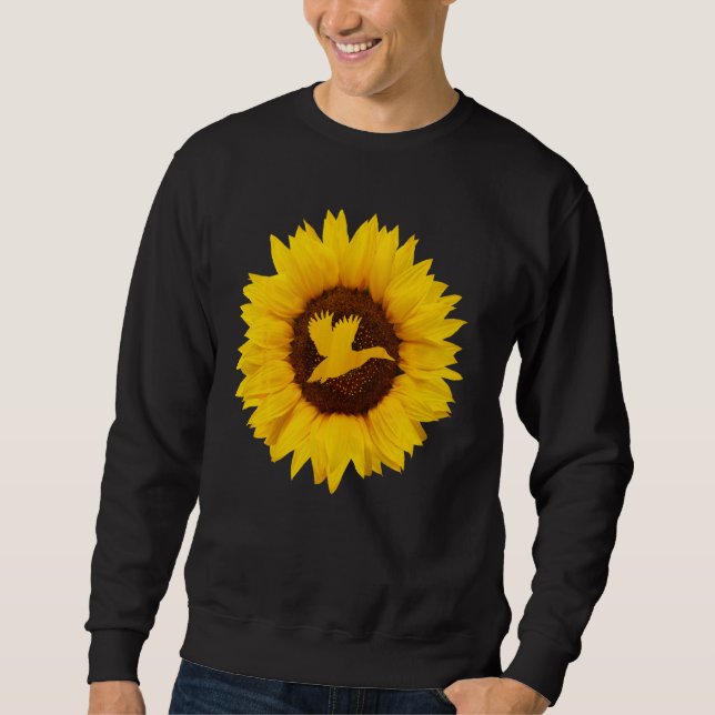 Moletom Mallard For Women Duck Bird Draflower (Frente)