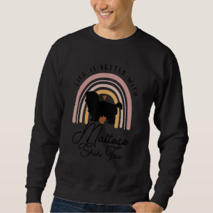 Moletom Malteses Shih Tzu Rainbow Dog Mãe