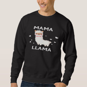 Moletom Mama Lhama Feminina Mãe Amantes de Lhamas Premium