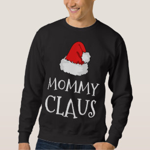 Moletom Mamãe Claus Christmas Hat Family Group Corresponde