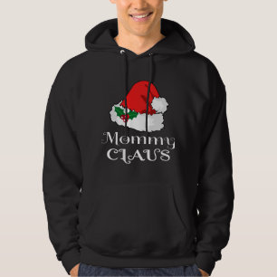 Moletom Mamãe de Natal Claus Correspondendo Pajama Santa H