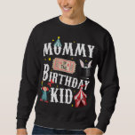 Moletom Mamãe Do Birthday Kid Ringmaster Mãe<br><div class="desc">Mamãe Do Birthday Kid Ringmaster Mãe</div>