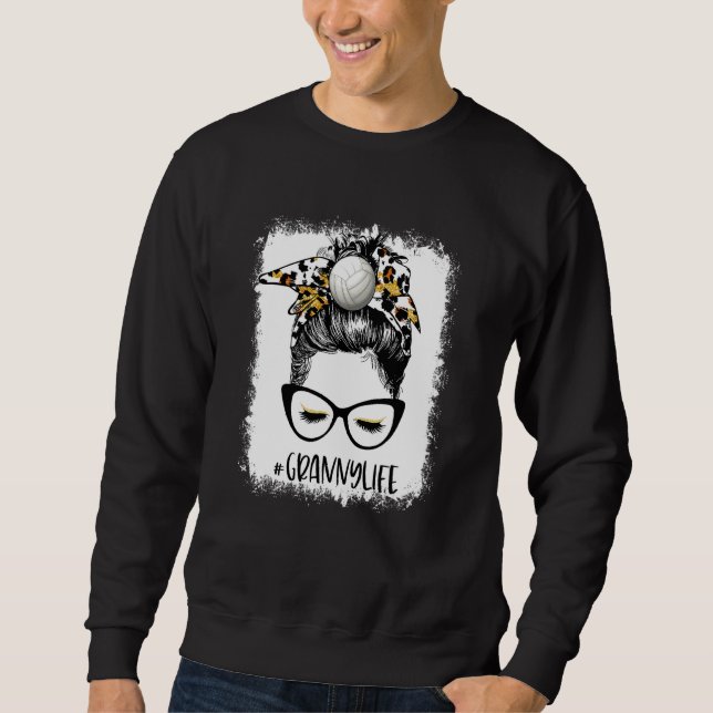 Moletom Mamãe Life Leopardo Mensagem Bun Gam (Frente)
