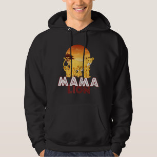 Moletom Mamãe Lion Big Cat Família Filha Mãe