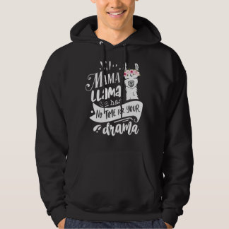 Moletom Mamãe Llama Não Tem Tempo Para Seu Dia de as mães
