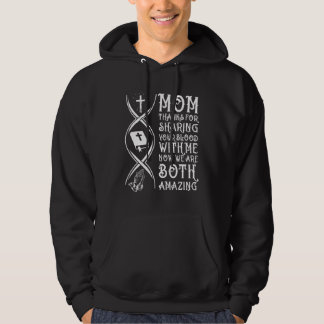 Moletom Mamãe Obrigado Por Compartilhar Seu Sangue Comigo