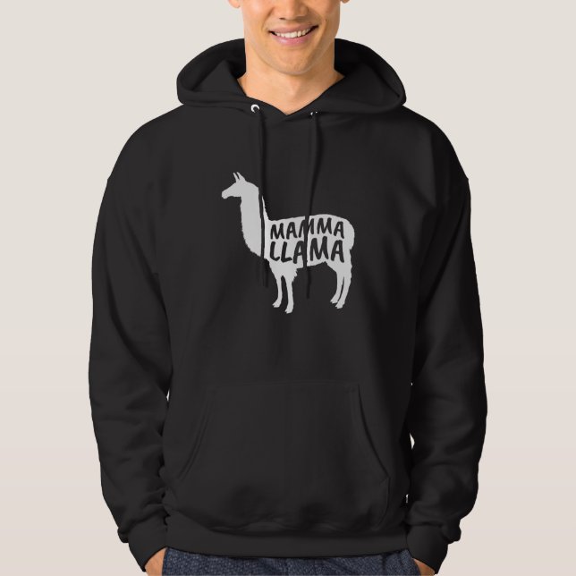 Moletom Mamma Llama Alpaca Lover (Frente)