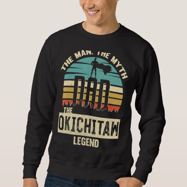Moletom Man Myth Legend Pai Okichitaw (Frente)