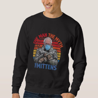Moletom Man Myth Mittens Inauguração Engraçada Bernie Sand