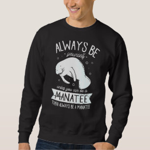 Moletom Manatees, flutuante, manatê bonitinho para manatê