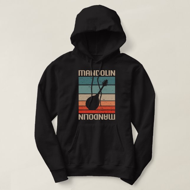 Moletom Mandolin Lover Retro Vintage Classic (Frente do Design)