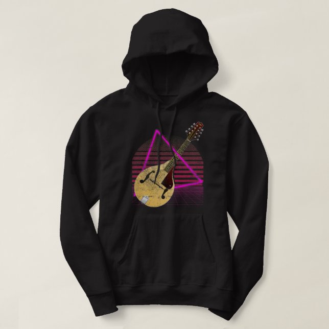 Moletom Mandolin Vintage Mandolin Vaporwave 80s Aest (Frente do Design)
