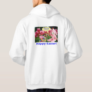 Moletom mans hoodie. Felz pascoa alpaca/coelho