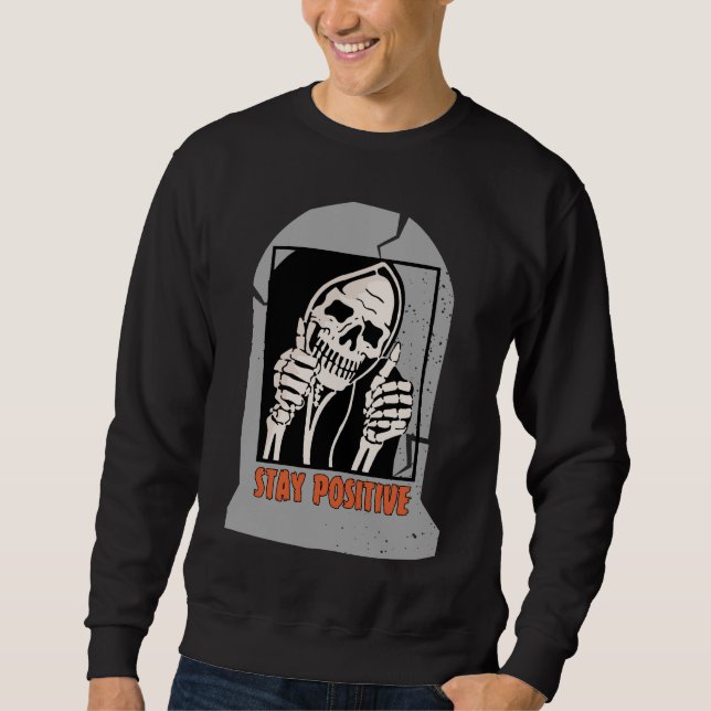 MOLETOM MANTENHA ESQUELETO POSITIVO (Frente)