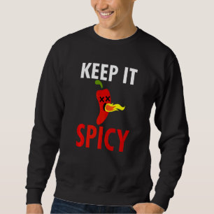 Moletom Mantenha-O picante molho de pimenta quente quente