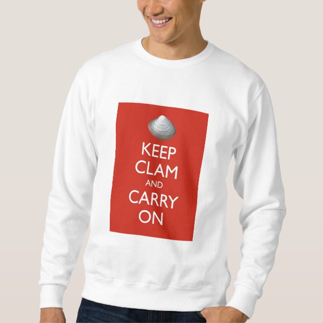 Moletom MANTENHA o t-shirt dos MOLUSCOS (Frente)