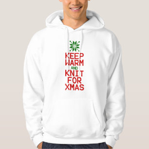 Moletom Mantenha-se aquecido e de acordo para o Natal