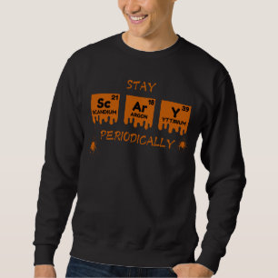 Moletom Mantenha-Se Assustado Periodicamente No Halloween