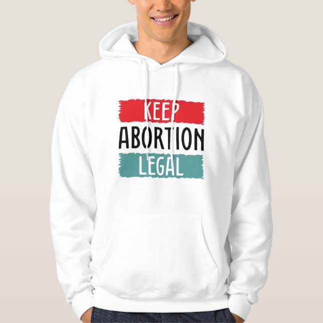 Moletom Manter Legalidade do Aborto (Frente)
