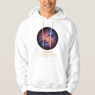Moletom Mãos de Mãe Celestial Galáxia Universo