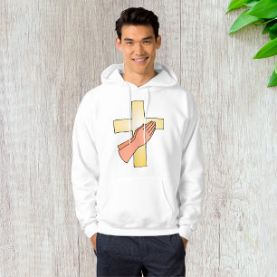 Moletom Mãos Em Cross Mens Hoodie