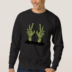 Moletom Mãos Zombie de Olho