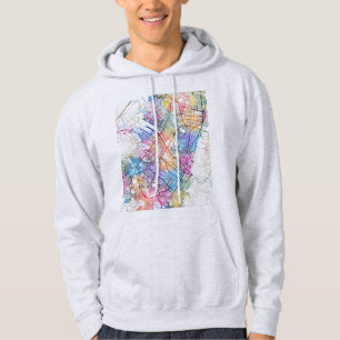 Moletom Mapa da Cidade de Bogotá Colômbia