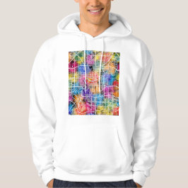 Moletom Mapa da Cidade de Edmonton Canadá