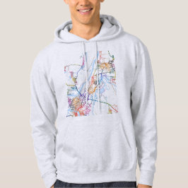 Moletom Mapa da Cidade de Ufa Rússia