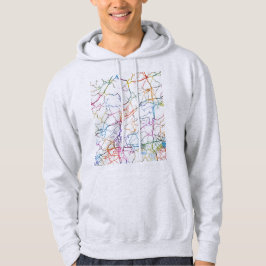 Moletom Mapa da Cidade de Yichun China