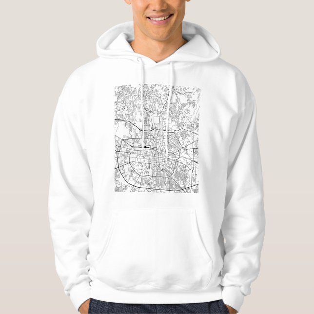 Moletom Mapa de Bandung Indonésia (Frente)