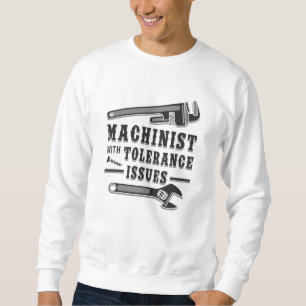Moletom Máquina Mecânica Machinista CNC Funny Idea Gift