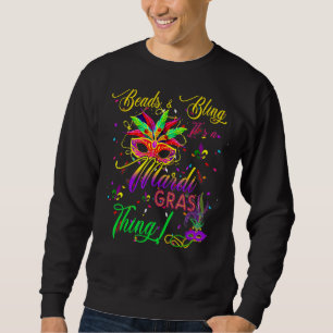 Moletom Mardi Gras Miçangas E Bling É Uma Coisa Mardi Gras