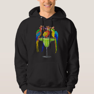 Moletom Margarita Bebe I Parrot Lover I Parrots Bebendo