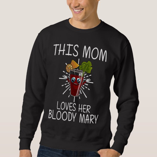 Moletom Maria Sangrenta  Mãe Mulheres Misturam Vodca Beben (Frente)