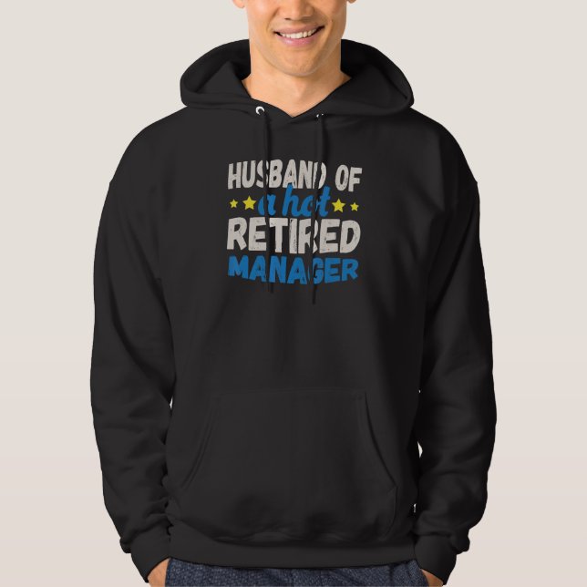 Moletom Marido de um Gerente Aposentado (Frente)