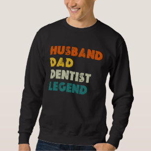 Moletom Marido Pai Dentista Lenda Higienista Dental Dentár