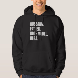 Moletom Marido Pai Modelo Herói Do Pai Pais D