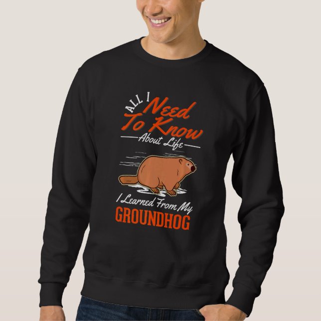 Moletom Marmot Woodchuck Groundhog (Frente)