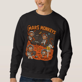 Moletom Mars Monkeys animal engraçado