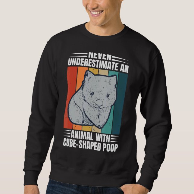 Moletom Marsupial Wombat Para Um Nerd (Frente)