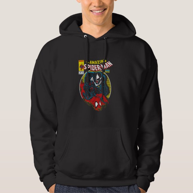 Moletom Marvel Spider Man VS Venom Bloody Batts Cov (Frente)