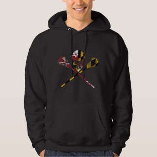 Moletom Maryland Flag Lacrosse Boys Women's College